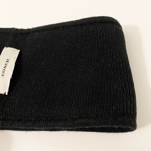 Coach Knit Headband Ear Warmer Flaws - Picture 10 of 16
